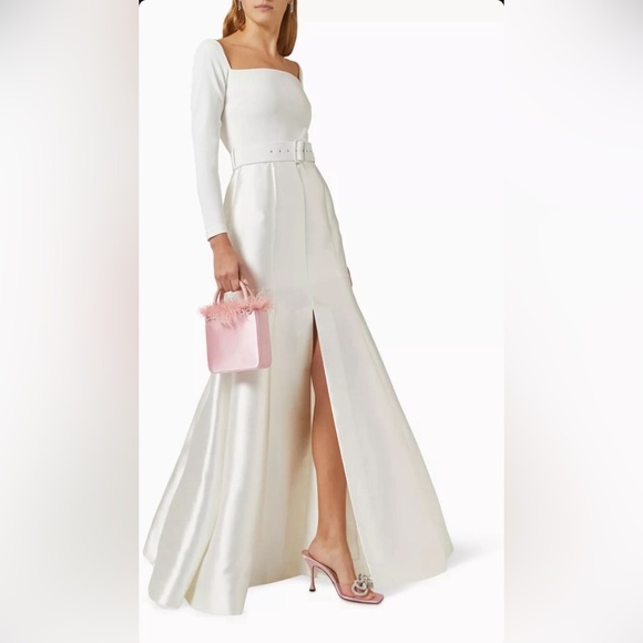 NWT Solace London The Mabel Belted Wedding Dress in US 6 - Picture 8 of 16